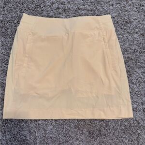 Athleta Cream Mini Skirt